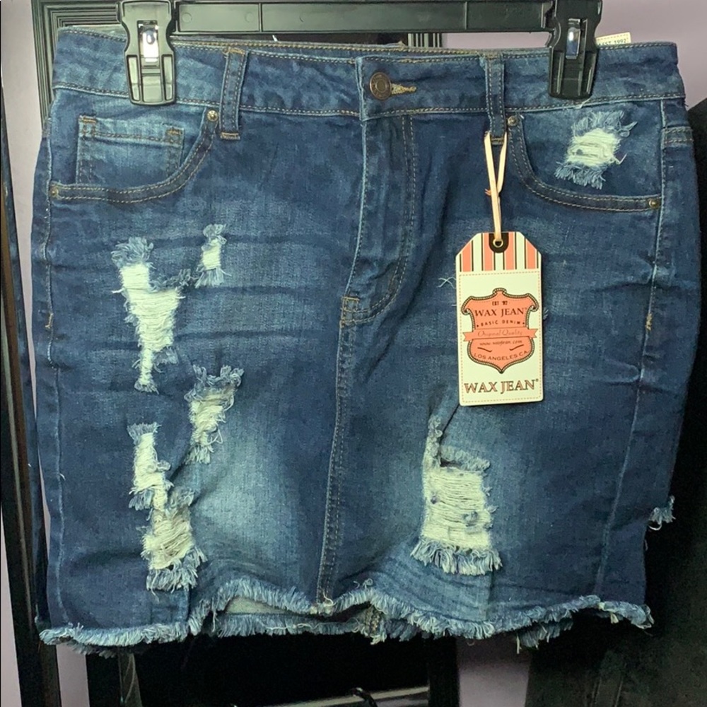 Jean skirt